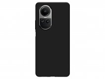 Just in Case TPU Case Zwart - Oppo Reno10/10 Pro hoesje