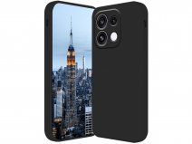 CaseBoutique Camera Cover TPU Case Zwart - Oppo Reno16 hoesje