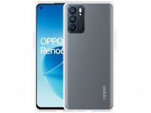 Just in Case Crystal Clear TPU Case - Oppo Reno6 5G hoesje