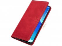 Just in Case Magnetic BookCase Rood - Oppo Reno6 5G hoesje