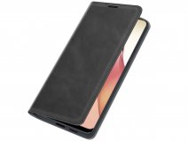 Just in Case Slimfit Wallet Case Zwart - Oppo Reno8 hoesje