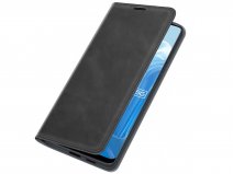 Just in Case Slimfit Wallet Case Zwart - Oppo Reno8 Lite hoesje