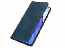 Just in Case Slim Wallet Case Blauw - Oppo Reno8 Pro hoesje