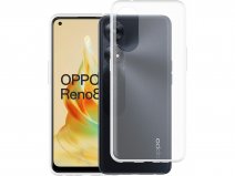 Just in Case TPU Case Doorzichtig - Oppo Reno8 T hoesje