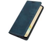 Just in Case Slim Wallet Case Donkerblauw - Oppo Reno8 T hoesje
