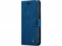 CaseMania 2in1 Magnetic Bookcase Donkerblauw - Oppo Reno 8T Hoesje