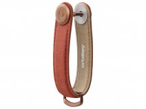 Orbitkey Key Organiser Waxed Canvas - Brick Red
