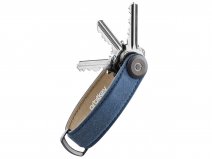 Orbitkey Key Organiser Waxed Canvas - Navy Blue