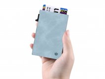 CaseMania Cardprotector Pasjeshouder MagSafe Aqua - tot 5 kaarten