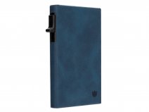 CaseMania Cardprotector Pasjeshouder MagSafe Donkerblauw - tot 5 kaarten
