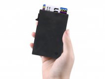 CaseMania Cardprotector Pasjeshouder MagSafe Zwart - tot 5 kaarten