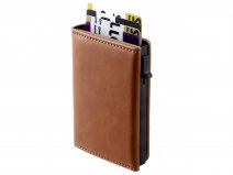 CaseMania Miniwallet Pasjeshouder Cognac Bruin - tot 7 kaarten met RFID