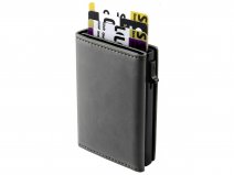 CaseMania Miniwallet Pasjeshouder Grijs - tot 7 kaarten met RFID