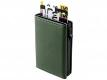 CaseMania Miniwallet Pasjeshouder Groen - tot 7 kaarten met RFID