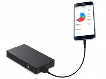 Mophie Space Station - 6000mAh Powerbank met 32GB Opslag Extra!