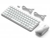 Satechi Slim CEX1 Wireless Combo Zilver - Bluetooth Toetsenbord & Muis