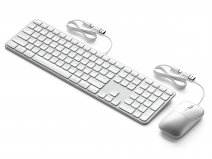 Satechi Slim CLX3 Wired Combo Zilver - USB Toetsenbord & Muis