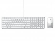 Satechi Slim CLX3 Wired Combo Zilver - USB Toetsenbord & Muis