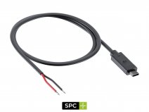 SP-Connect SPC+ 12V DC Kabel Weerbestendig - USB-C naar Losse Contacten