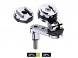 SP-Connect Bar Clamp Mount Pro Motorhouder Chroom - Losse Mount (SPC/SPC+)