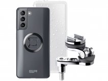 SP-Connect Bar Clamp Bundle Chrome - Samsung Galaxy S21 Motorhouder