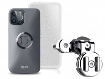 SP-Connect Clutch Bundle Chrome - iPhone 11 Pro Max/Xs Max Motorhouder