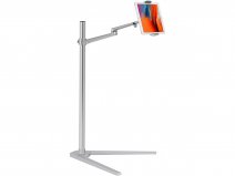 Aluminium Tablet Floor Stand Zilver - Tablet Vloerstandaard