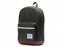 Herschel Supply Co. Pop Quiz Rugzak - Dark Olive/Saddle Brown