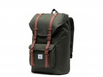 Herschel Supply Co. Little America Rugzak - Dark Olive Saddle Brown (Mid)