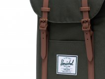 Herschel Supply Co. Retreat Rugzak - Dark Olive/Saddle Brown