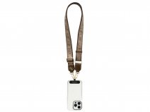 Guess Monogram Universeel Telefoonkoord - Bruin