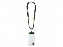 Guess Telefoonkoord USB-C Kabel met Charm - Zwart