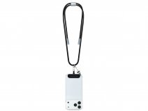 Karl Lagerfeld Telefoonkoord USB-C Kabel met Ikonik Charm - Zwart