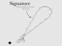 Kate Spade Dazzle Chain Silver Phone Charm - Universele Wristlet