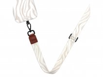 MIO Sandy Zebra Lanyard - Universeel Telefoonkoord