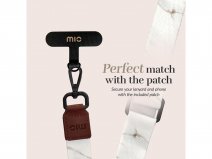 MIO White Marble Lanyard - Universeel Telefoonkoord