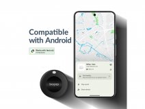 Beeep BeTag Bicycle Bell inclusief Tracker - Adroid Find My Device compatible