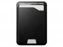 Nomad Horween Leather Mag Wallet met Apple Find My Tracker - Zwart