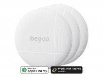 Beeep OneTag Smart Bluetooth Tracker 3-pack Wit - Apple & Android compatible