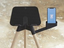 Tons iPad Stand Matt Black - Trainer Desk voor Zwift en Wahoo