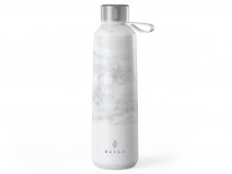 Burga Water Bottle White Marble - Waterfles Thermosfles 500ml