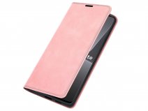 Just in Case Slim Wallet Case Roze - Xiaomi 13 Lite hoesje