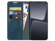 Just in Case Slim Wallet Case Blauw - Xiaomi 13 Pro hoesje