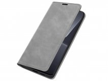 Just in Case Slim Wallet Case Grijs - Xiaomi 13 Pro hoesje