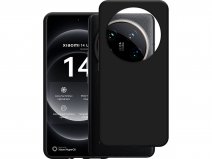 Just in Case TPU Case Zwart - Xiaomi 14 Ultra hoesje
