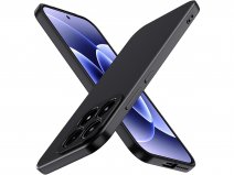 CaseBoutique Camera Cover TPU Case Zwart - Xiaomi 17 hoesje