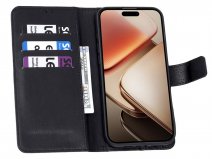 CaseBoutique Classic Card Wallet Zwart - Xiaomi 17T Pro hoesje