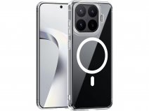 Xiaomi 17T Pro hoesje TPU Case met MagSafe Qi2 Ring - Doorzichtig