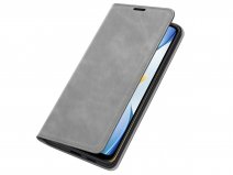 Just in Case Slim Wallet Case Grijs - Xiaomi Poco C40 hoesje