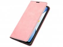Just in Case Slim Wallet Case Roze - Xiaomi Poco C40 hoesje